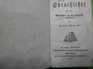 Teutsche Sprachlehre für die Mittelschulen an der Universität zu Würzburg