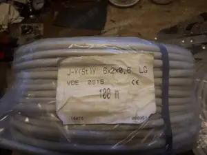 3 Packungen Fernmeldekabel > 100 Meterrolle, 6 x 2 x 0,6 Bild 2