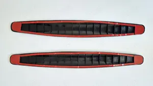2 NEUE Schutzleisten für Frontschürze in Carbonoptik Bild 2