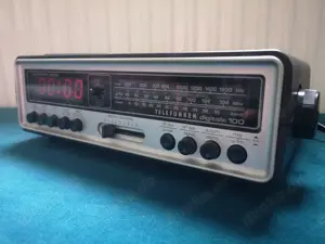 Telefunken Digitale 100 Elektrischer Vintage Radio Wecker 
