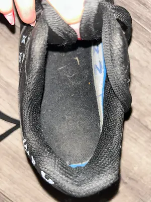 Getragene nikes