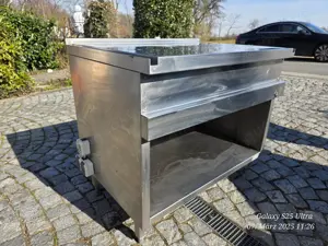 Biete MKN Arbeitstisch Gastro Edelstahl Gebraucht 
