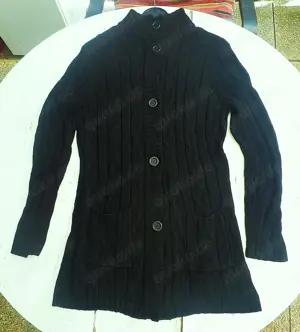 Damen Strickmantel Strickjacke Größe L Maße in der Beschreibung