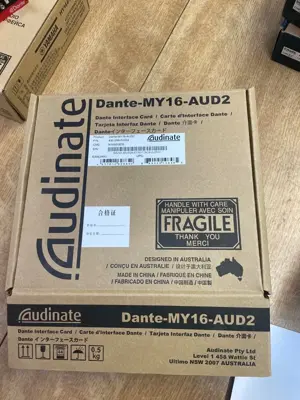 Audinate Dante-MY16-AUD2 für Yamaha OVP Bild 3