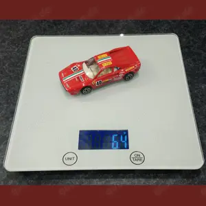 Burago Ferrari GTO in Rot im Maßstab 1:43, Made in Italy Bild 7