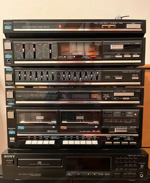 Sanyo Stereo   HiFi-Anlage