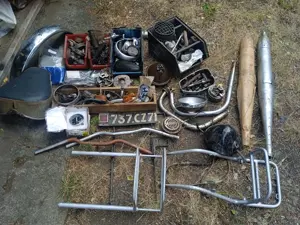 2x Simson 425s Sport AWO 247 ccm an Bastler Bild 5