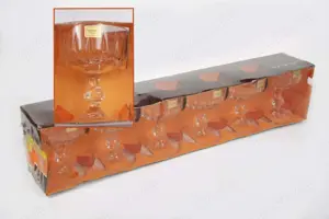 Luminarc Coupes Lance Sekt-Champagner Gläser Schalen geschliffen 6erSet 70er vintage OVP