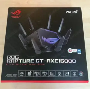 ASUS ROG Rapture GT-AXE16000 Quad-Band Wi-Fi 6E Gaming-Router Bild 5