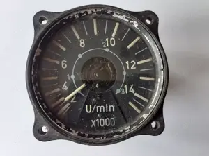 Luftwaffe: Fl 20266 Drehzahlanzeige f. Jumo 004 umschaltb.   U mi