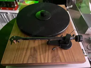 Pro-Ject Carbon EVO Plattenspieler Wallnuss mit Grado Opus 3 MI oder AT VM520eb Bild 7