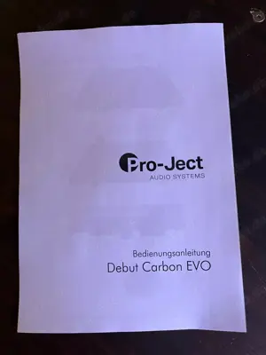 Pro-Ject Carbon EVO Plattenspieler Wallnuss mit Grado Opus 3 MI oder AT VM520eb Bild 8
