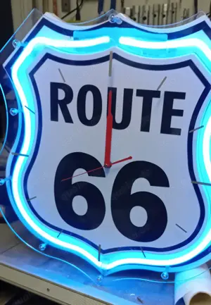 Route 66 Uhr  zu verkaufen 