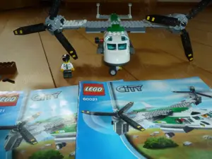 Lego 60021 City Schwenkrotorflugzeug