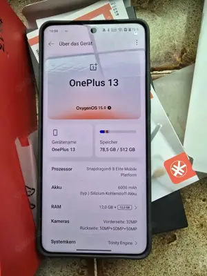 OnePlus 13 5G Smartphone Octa Core Dual SIM 50MP 6000mAh Bild 2