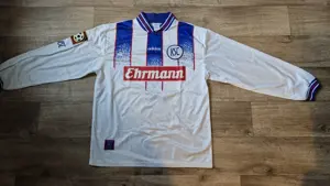 Karlsruher SC Trikot MW MP Thomas "Ikke" Hässler Häßler DFB WM 1992