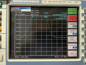 Rohde & Schwarz FSL 3 9KHz-3GHz Spectrum Analyzer 6 Monate Garantie Bild 2