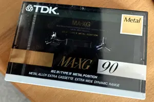 TDK Kassetten MA-XG 90 neu und original verpackt zu verkaufen
