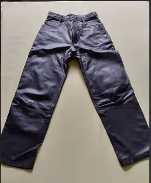 Lederjeans