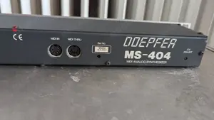 Doepfer MS - 404 Analog MIDI Synthesizer Rack Module weiß 1 HE Bild 4