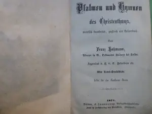 Psalmen und Hymnen des Christenthums metrisch bearbeitet