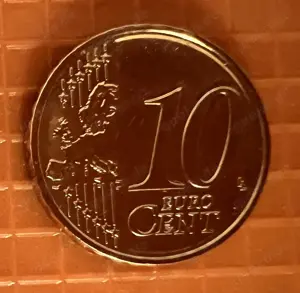  10 Cent "F" Kursmünze Deutschland von 2024