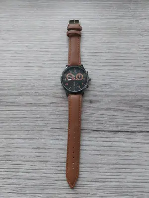 NEU! Kupferfarbene Armbanduhr, Herrenuhr mit Quarzlaufwerk Bild 2