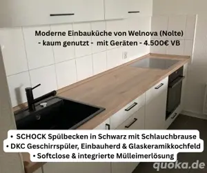 Einbauküche Welnova - sofort verfügbar