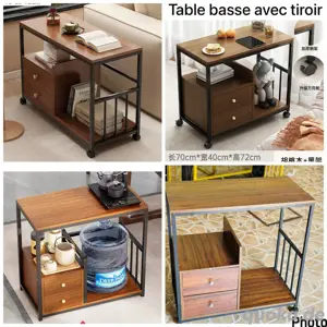 Couchtisch mit Schublade 