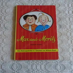 Vintage - Max und Moritz - Wilhelm Busch - ungekürzte Ausgabe