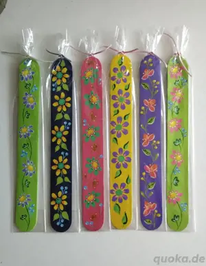 Lesezeichen für Bücher, Acryl Holz