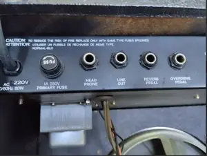 Gitarrenverstärker Epiphone, EP25R-Transistoren Bild 4