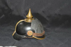 Panzerung MG 08 Pickelhaube schweres Maschinengewehr Kaiserliches Heer Bild 5