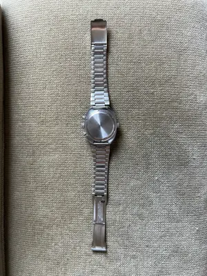 Poljot MG Magistr A M russische Armbanduhr Chronograph Kal. 3133 - 39 mm um 1980 Bild 3