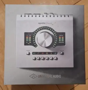 Apollo Twin Dual Core Thunderbolt Silber MK1 mit Thunderboltkabel Top Zustand