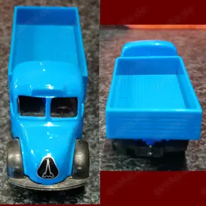 Lkw Modell Sunil , in Blau, Kunststoff, china Bild 2