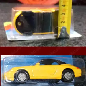 Porsche 911 Cabrio , SIKU , 0854 , OVP , " NEU " in gelb Bild 3