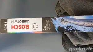 Neue Scheibenwischer. 