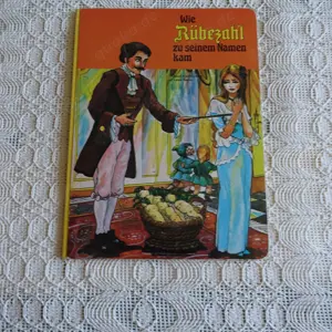 Vintage - Buch - Kinder - Wie Rübezahl zu seinem Namen kam -