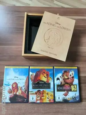 "König der Löwen" Teil 1-3 Limited Edition 