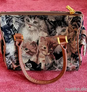 Taschenset mit Katzenmotiv