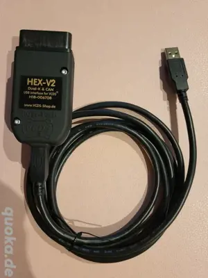 Vcds-HEX V2 VW Diagnose-Interface für alle Fahrzeuge aus dem VW Konzern.