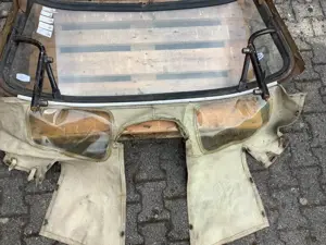 Fitzmeyer Verdeck Dach Scheibe Deutz D15 mit Seitenschürzen