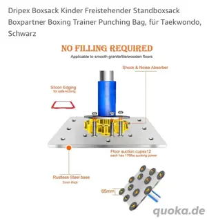 Dripex Boxsack Kinder Freistehender Standboxsack