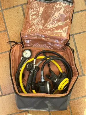 Scubapro Atemregler MK17 + G260 + Octopus R195 + Finimeter + Inflatorschlauch Bild 5