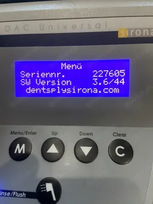 Sirona DAC Universal MK3 Sterilisator Instrumentenhygiene Hand & Winkelstücke Bild 6
