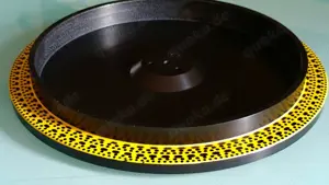 Schopper Swissonor Non Magnetic Main Platter for Thorens TD124 Turntable MK1 MK2 Bild 3