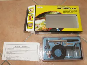 Professional Air Brush Set Airbrush Pistole NEU mit OVP