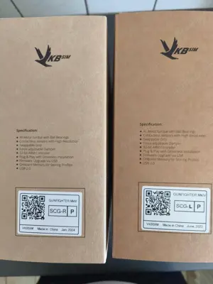 VKB Gunfighter MK.IV (4)  Space Combat Edition  Premium SCG Left & Right Bild 8