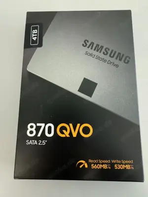 Samsung 870 QVO 4TB 2.5 SSD Interne Festplatte 560 MB s 6 Gbit s neu